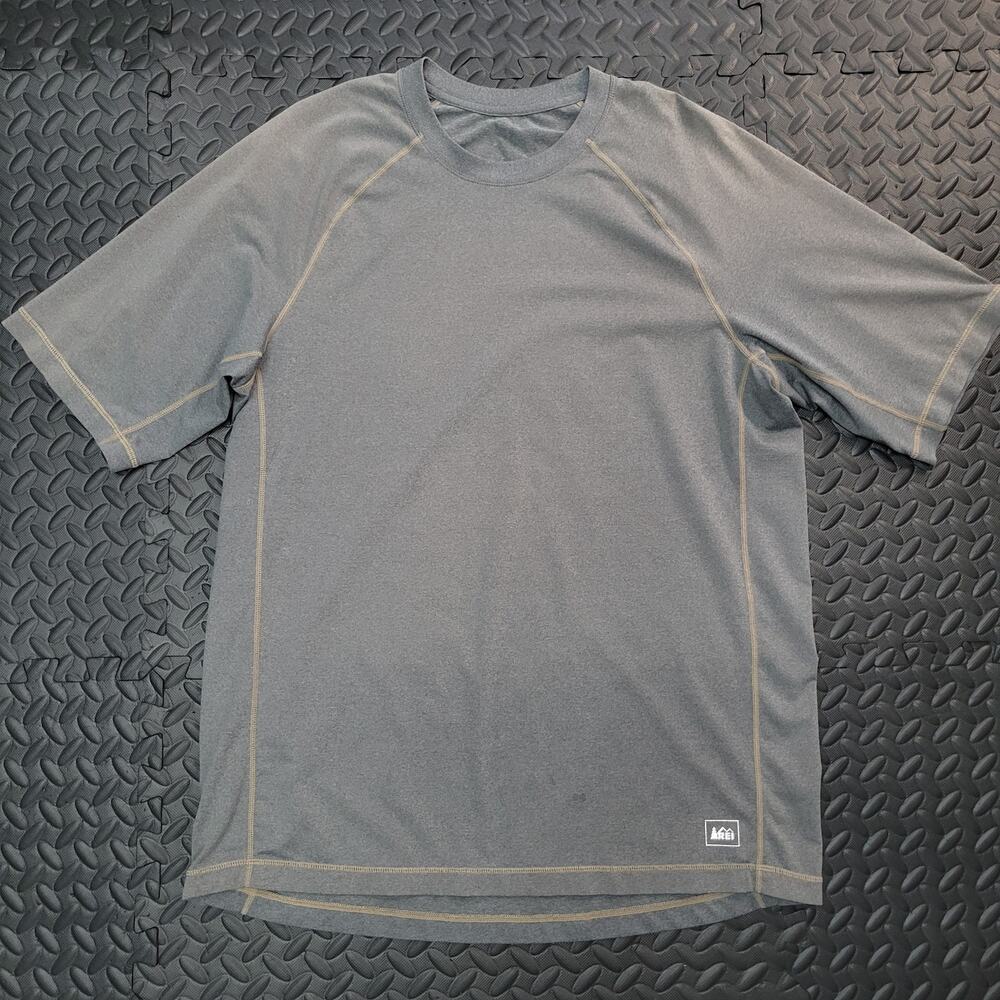 REI Co Op Mens Performance T Shirt Large Gorpcore Athletic Hiking Activewear